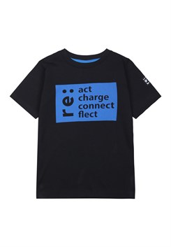 The New Re:act SS Tee - Black Beauty